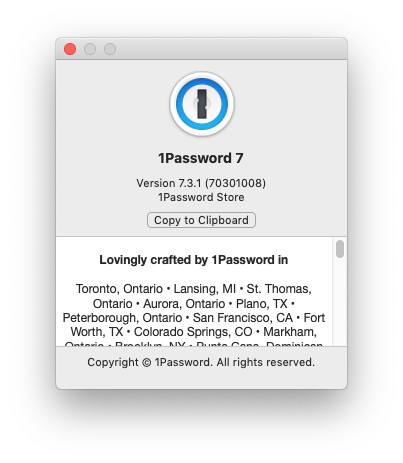 sign in to 1password