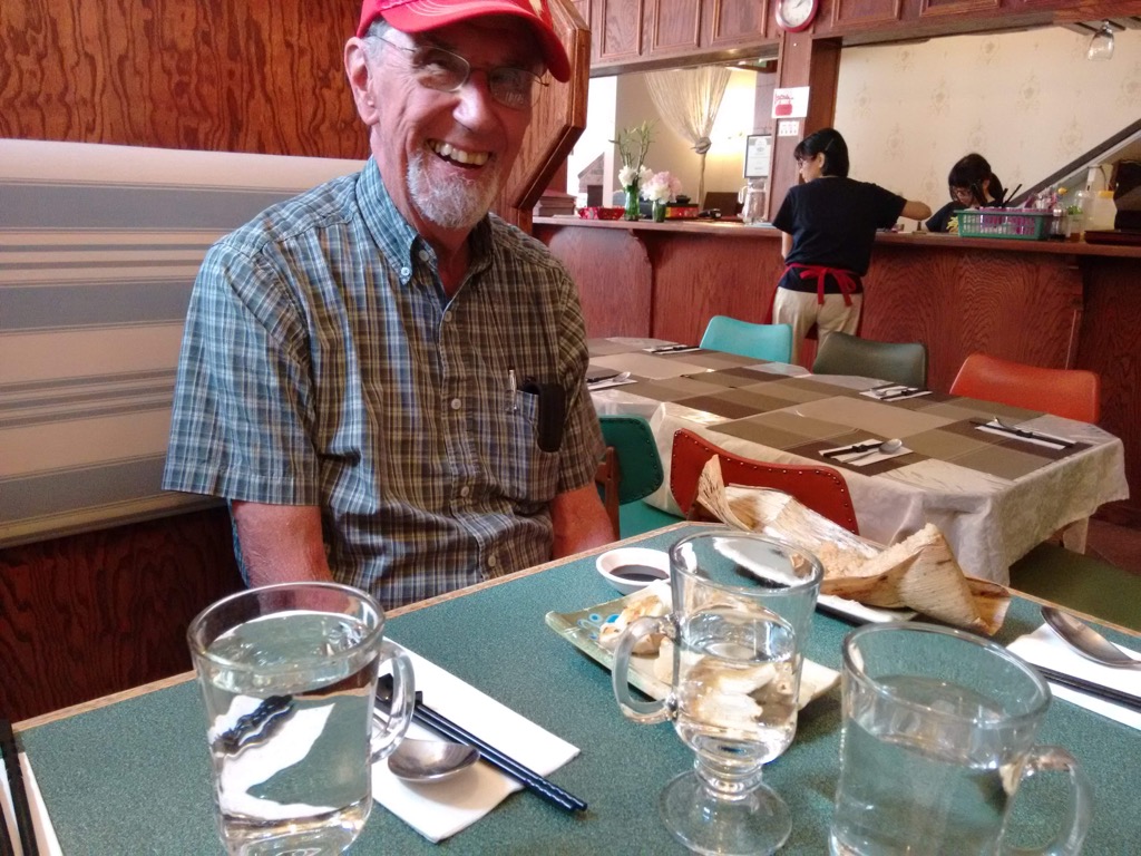 Dad out for lunch