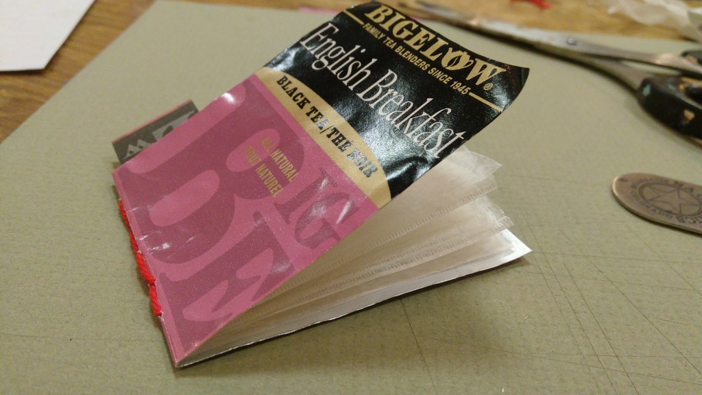 Tea Bag Book