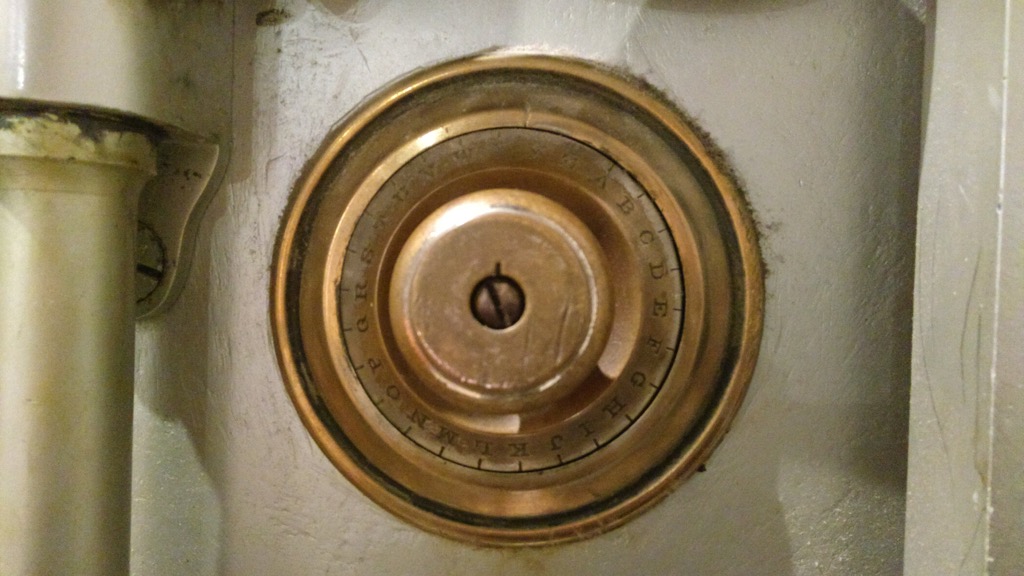 The safe dial