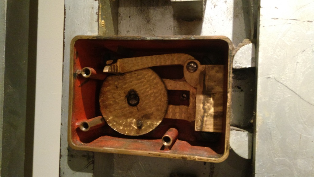 Business end of the safe