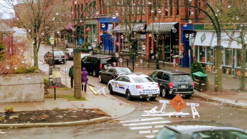 Victoria Row motorcade