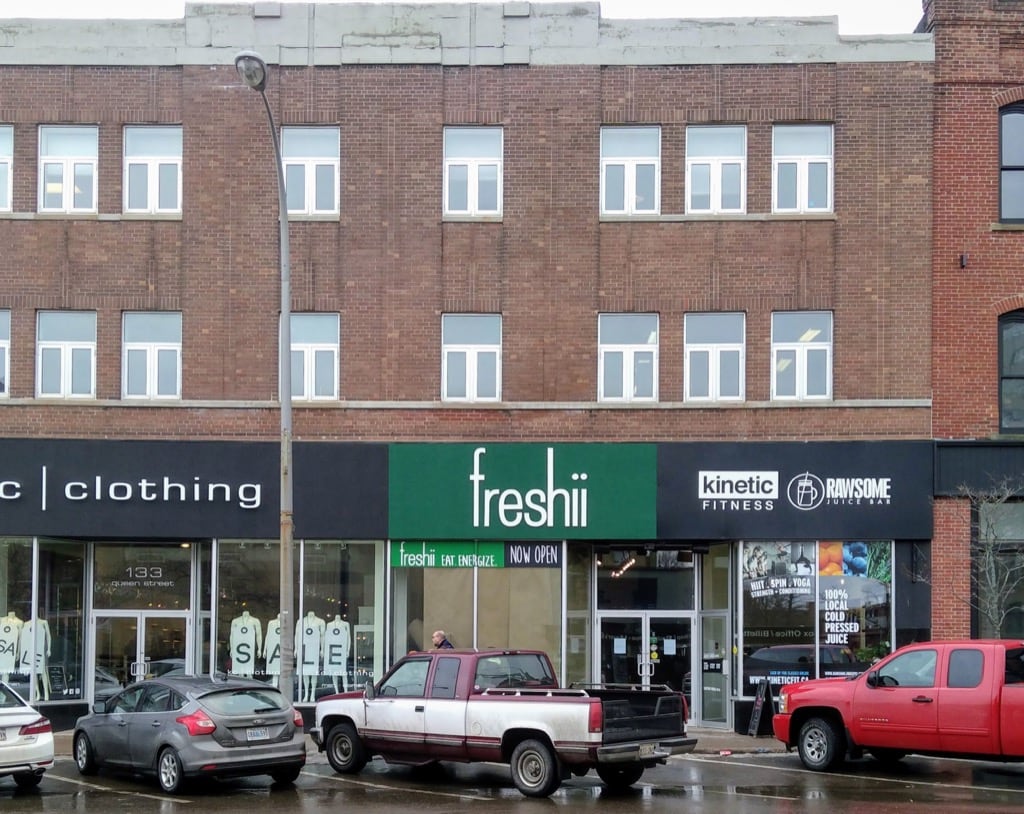 Photo of the (closed) Freshii location in Charlottetown.