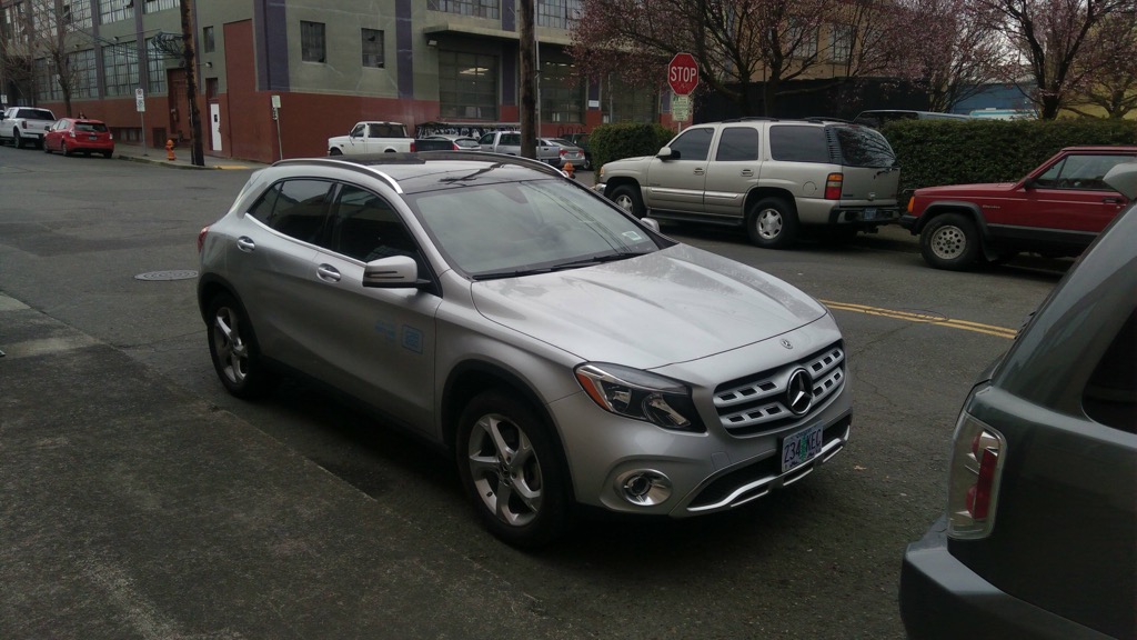 car2go Mercedes in Portland