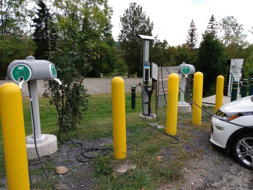 EV charging at Ben & Jerry's Factory