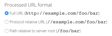 Screen shot of Pathlogic settings for Drupal