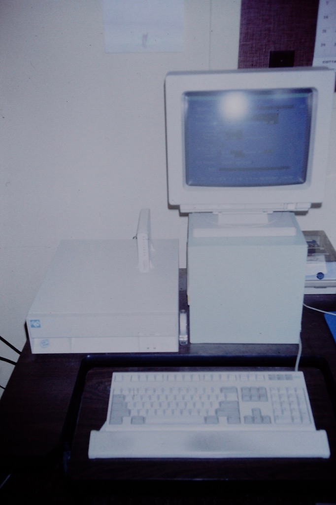 IBM PC, 1994, at PEI Crafts Council