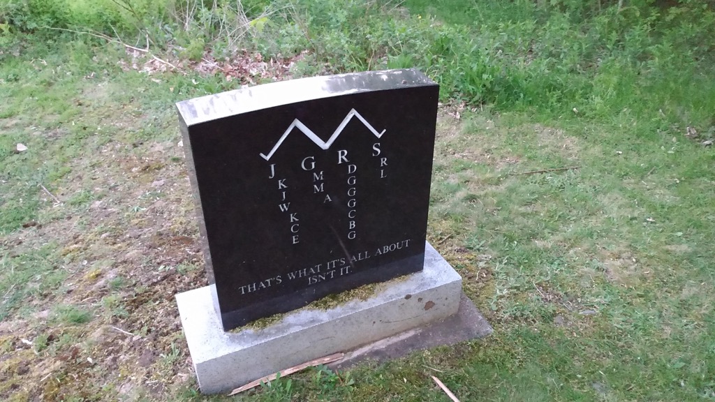 Aquila Maud Chapman Freemand gravestone