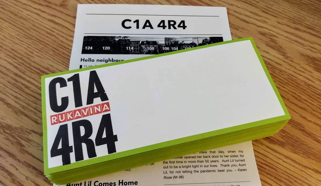 First edition of the C1A 4R4 newsletter.