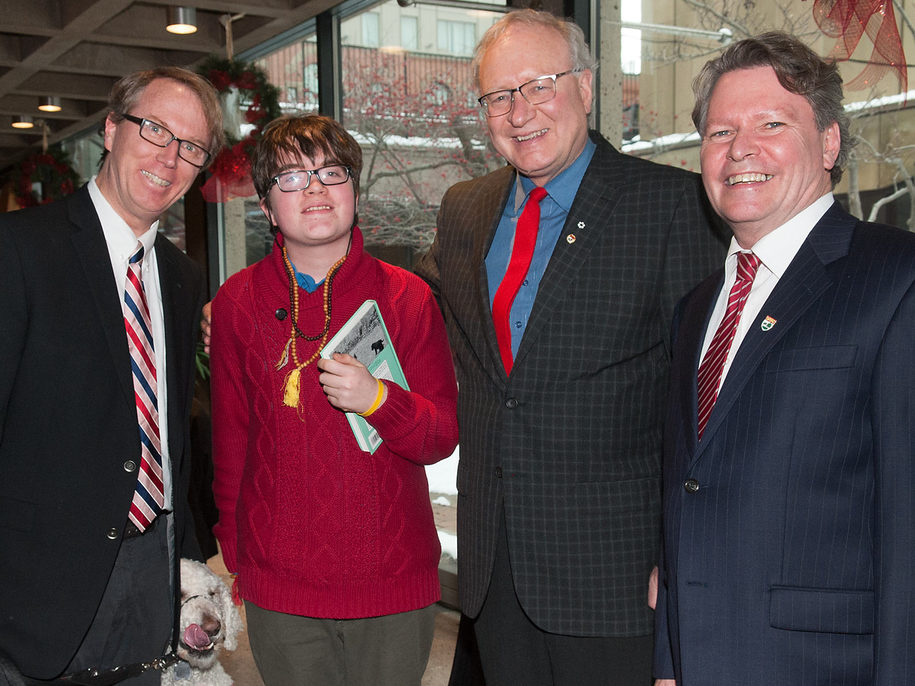 Premier MacLauchlan Photo on New Year's Levee