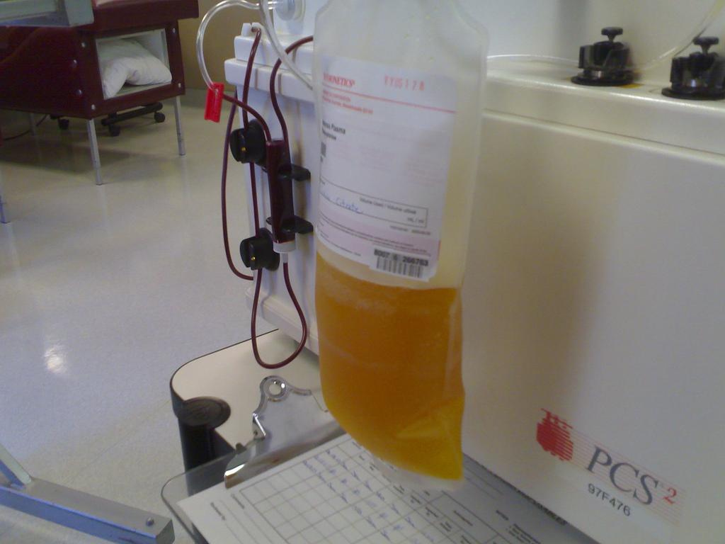 515 Grams of My Plasma