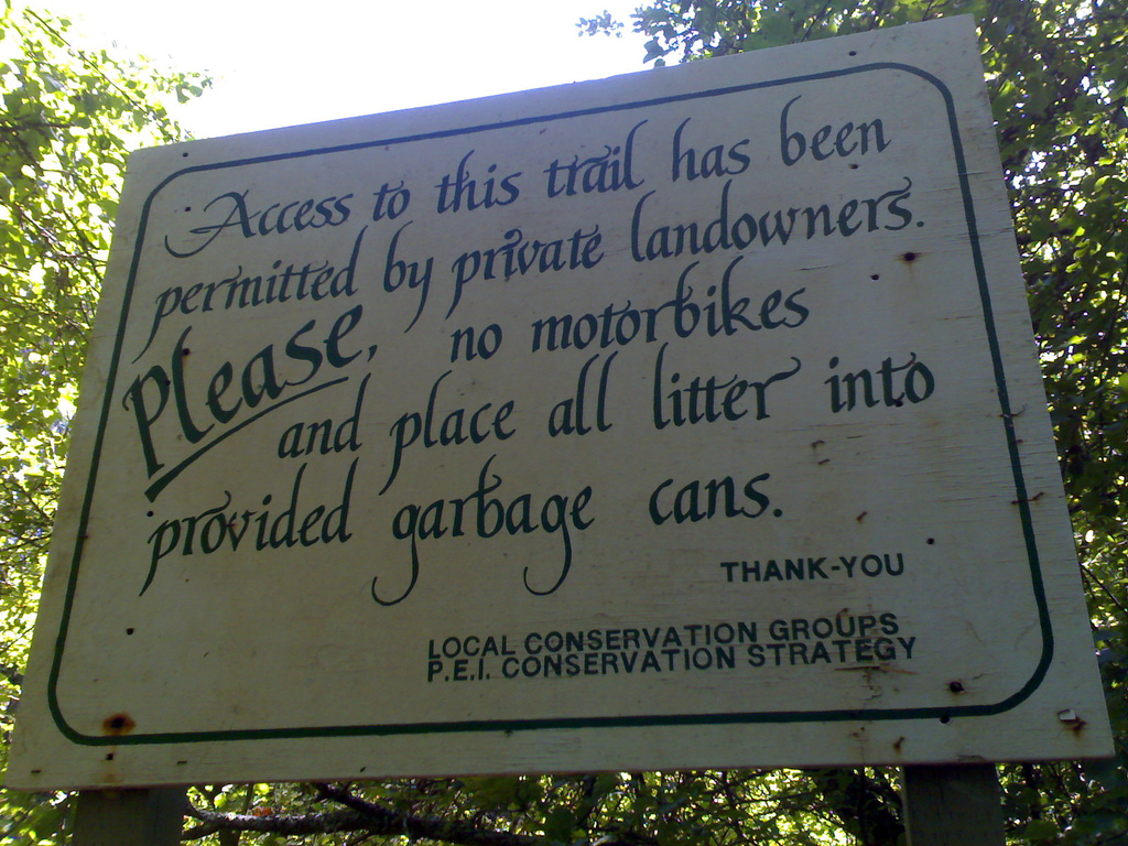 Trail Signage