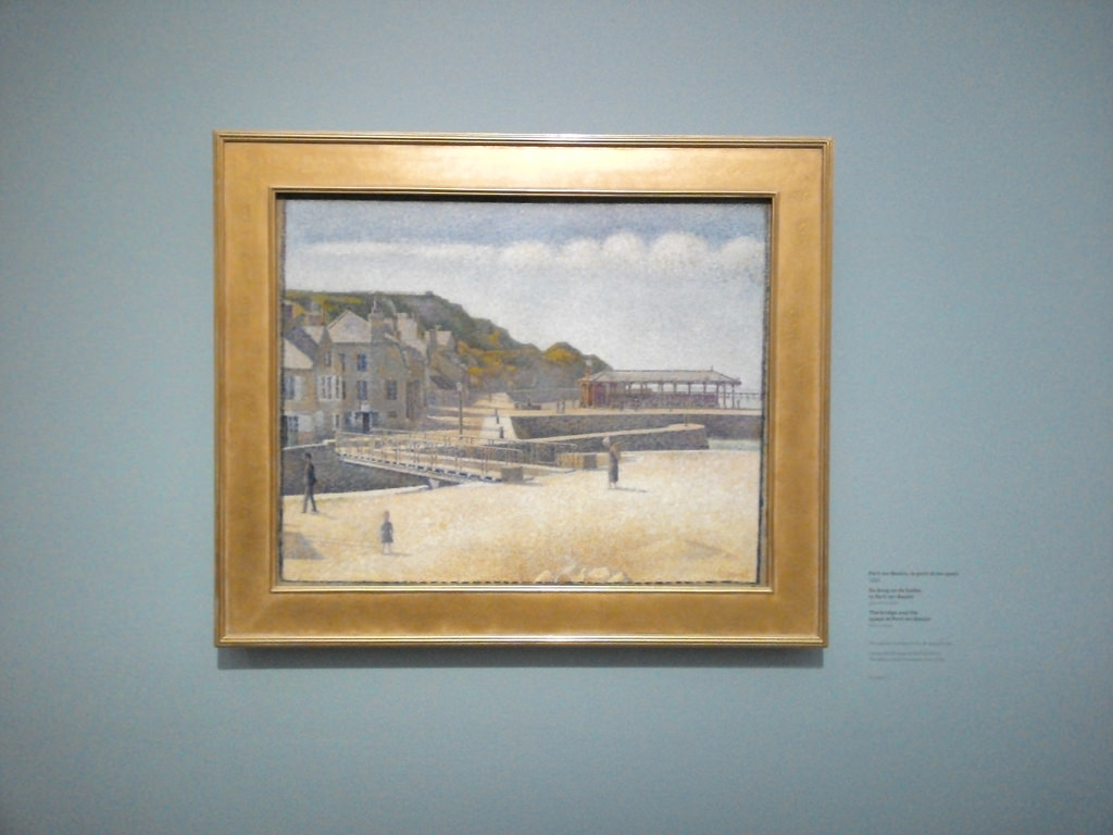 Georges Seurat, The Harbour and the Quays at Port-en-Bessin