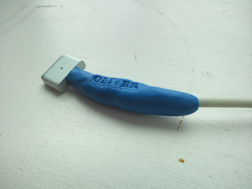 Fixed Oliver's MacBook Air Power Plug with Sugru