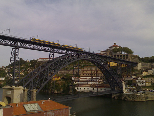 Tram Passing over Ponte Luiz I