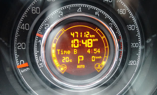 Fiat 500 Speedometer