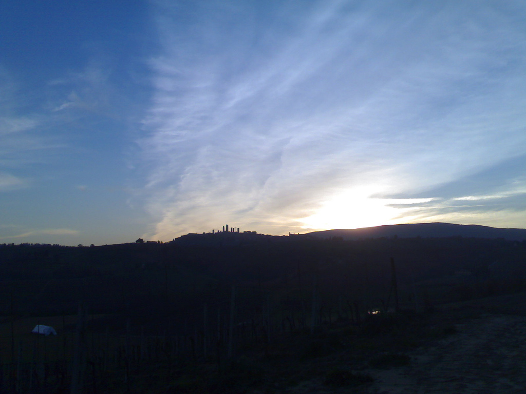 View of San Gimignano