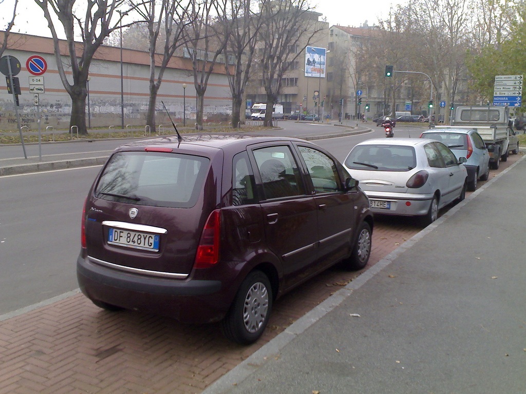 Our Car in Milan