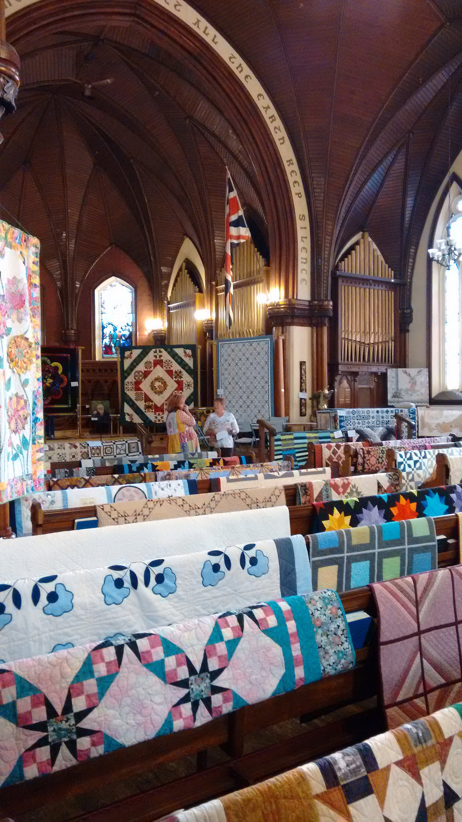 Quilts in Church