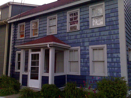 100 Prince Street mid-Paint Job