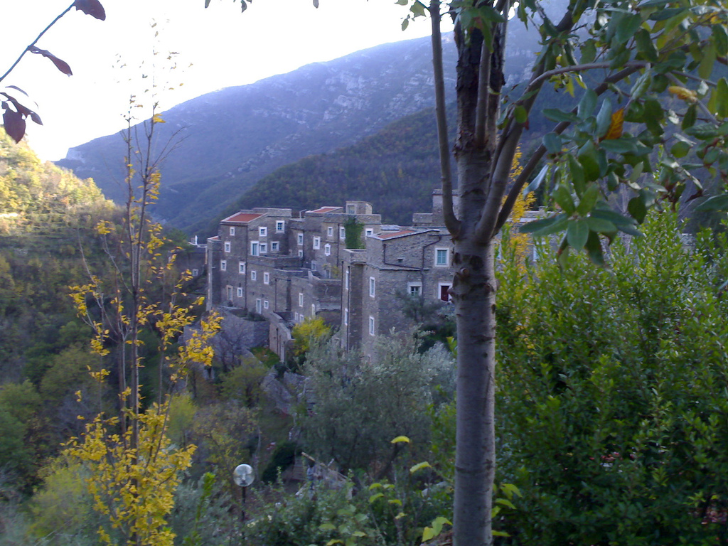 View of Colletta from the Parking Lot