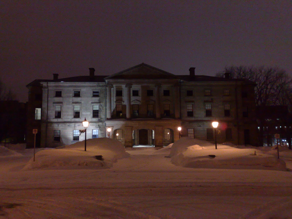 Province House after a Snow