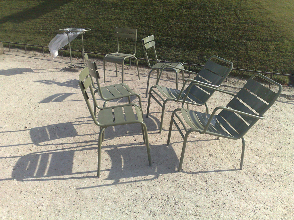 Chairs at Jardin du Luxembourg