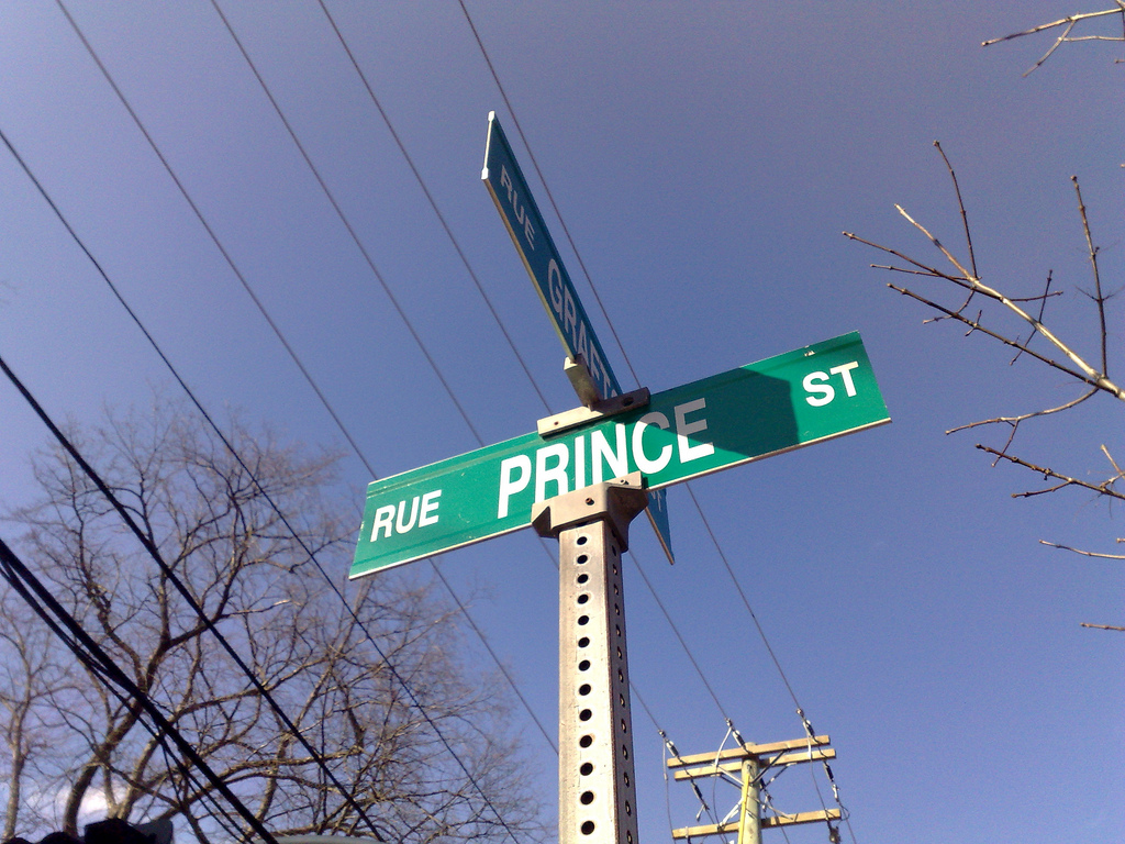 Prince Street Sign (Old)