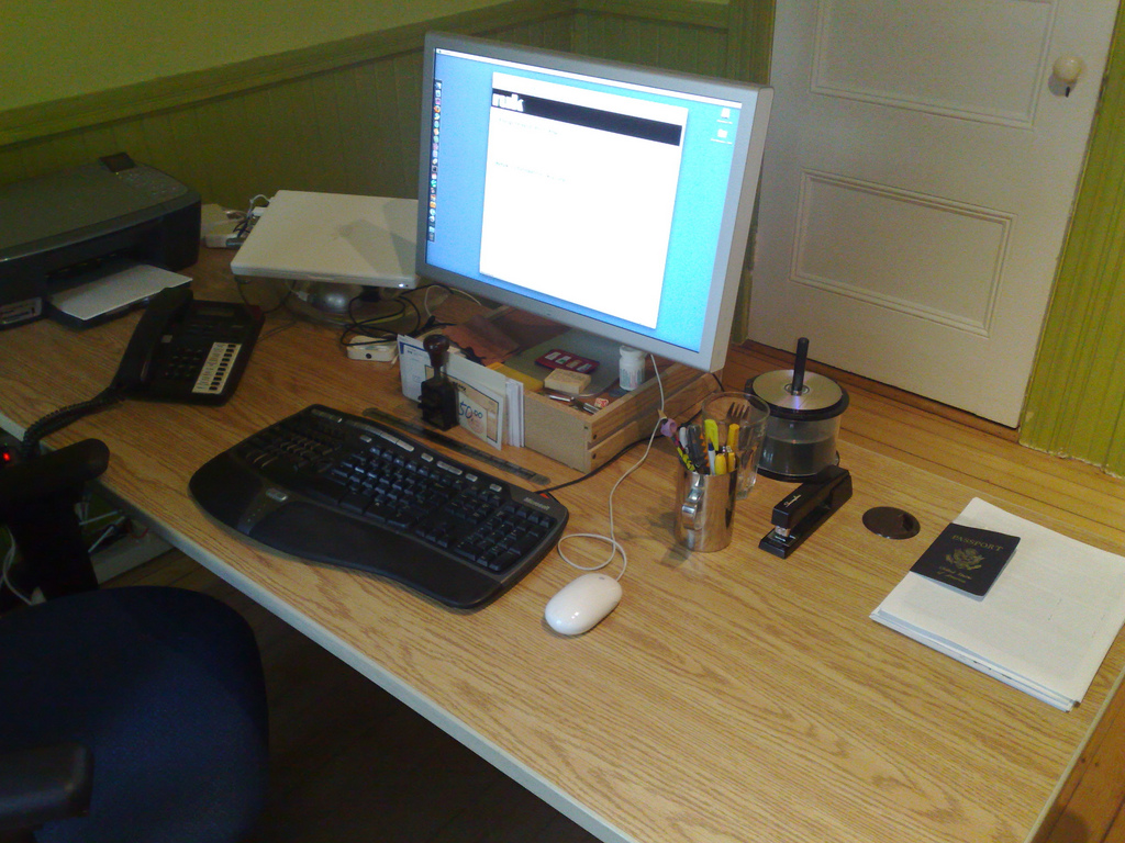 Desk Cleanup: After