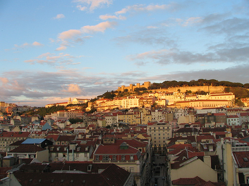 Sunset over St. George's Castle