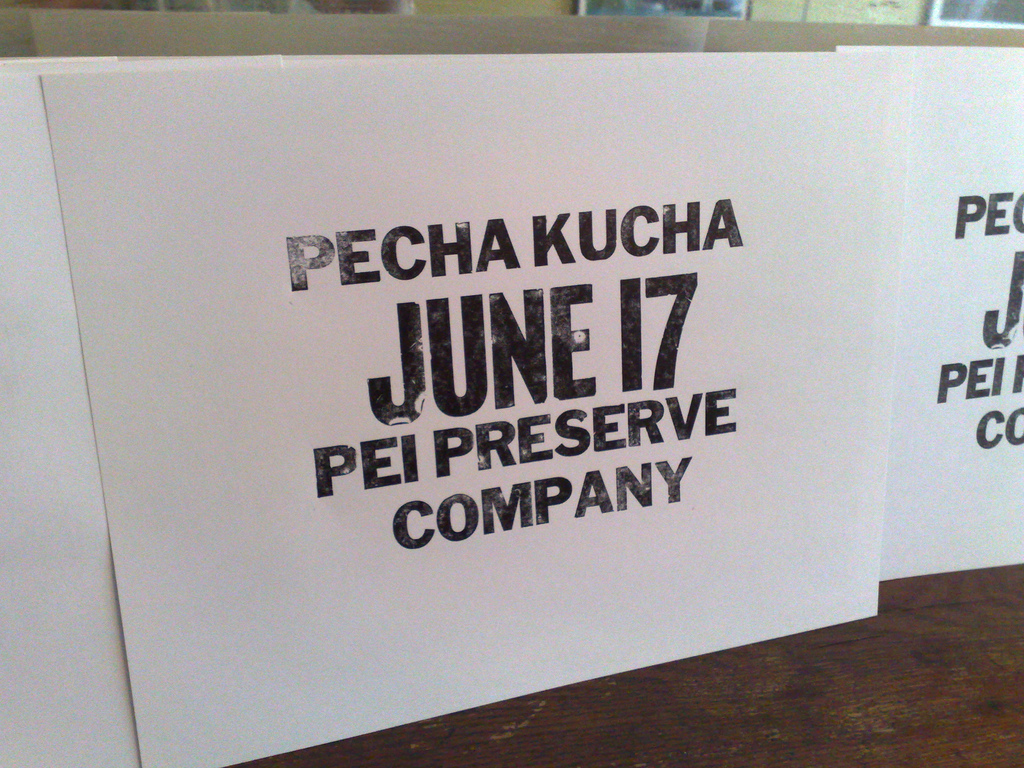 Pecha Kucha Poster