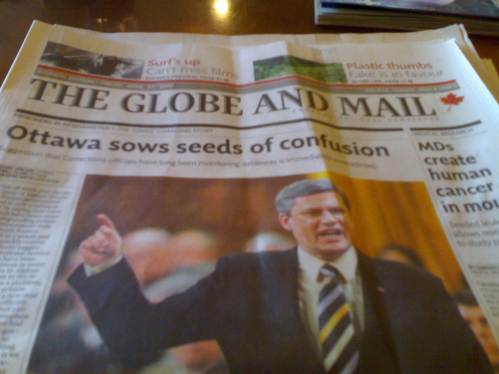 The Globe and Mail's New Design