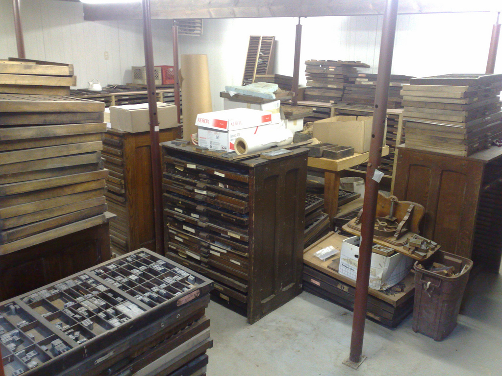 Print Shop Basement