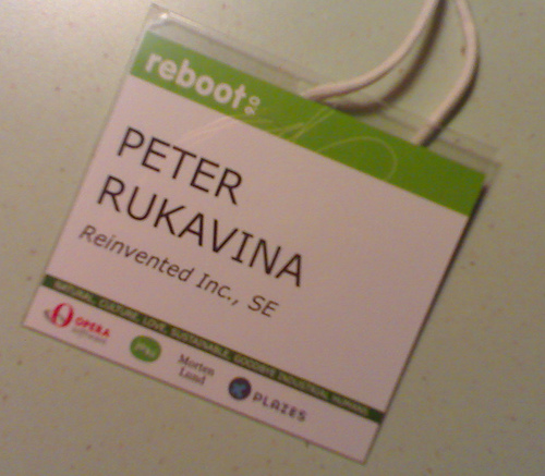 My Reboot Badge