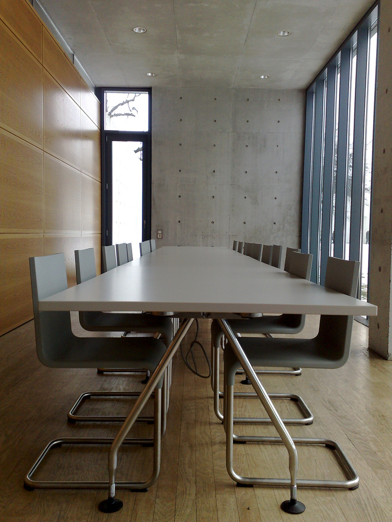 Tadao Ando Pavillion Conference Table