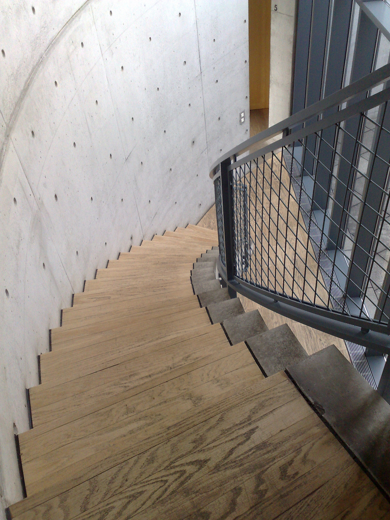 Tadao Ando Pavillion Stairs