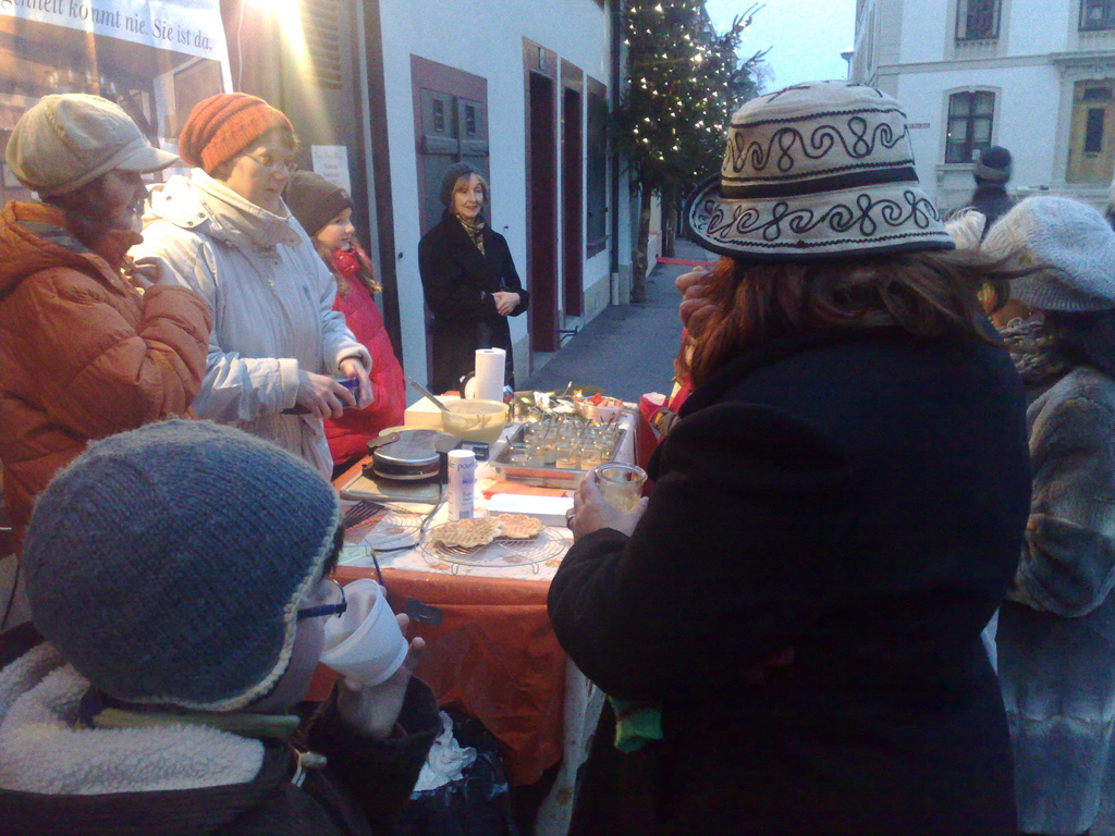 Sidewalk Waffles in Basel