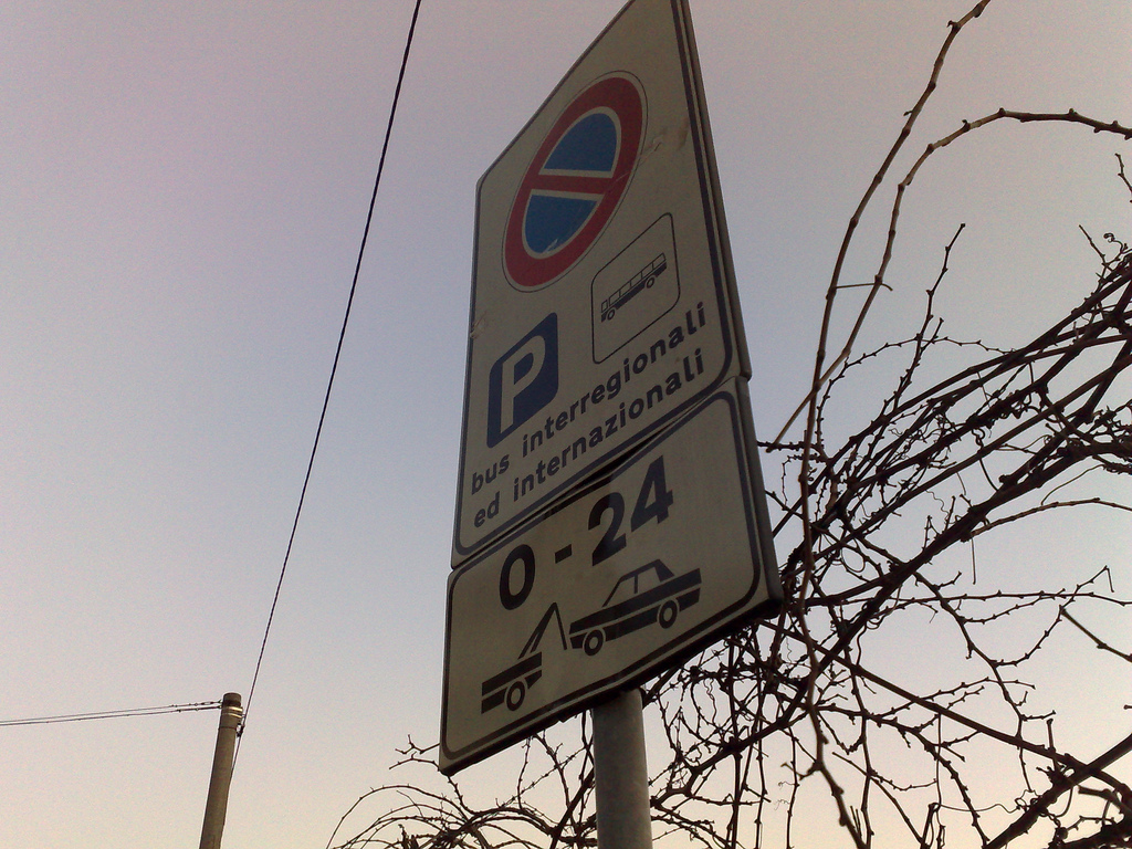 International Bus Stop in Mestre