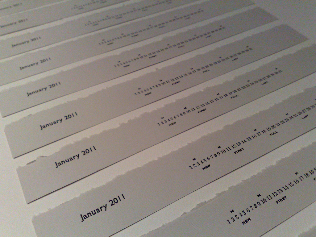 January 2011 Calendar