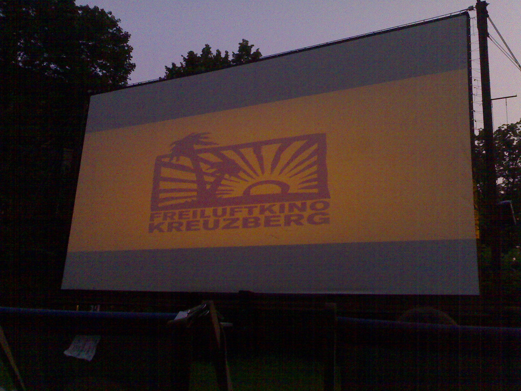 Freiluftkino Kreuzberg Screen