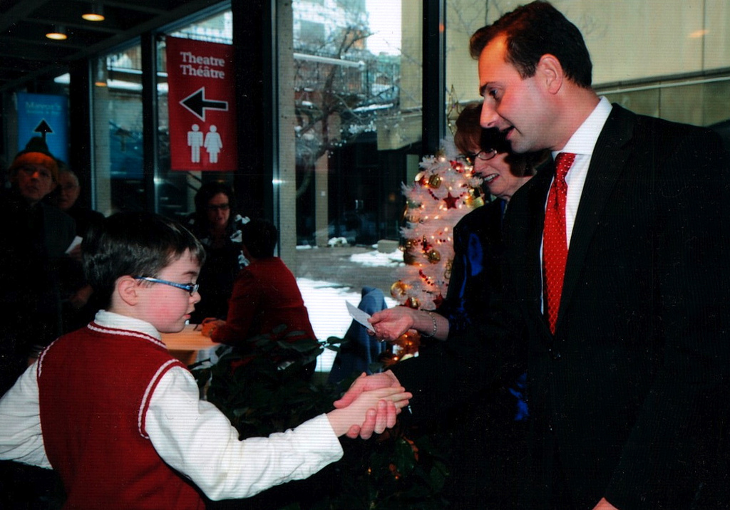 Oliver and Hon. Robert Ghiz