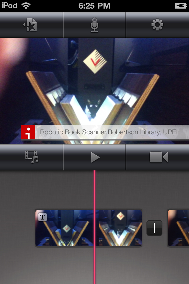 iMovie for the iPod Touch
