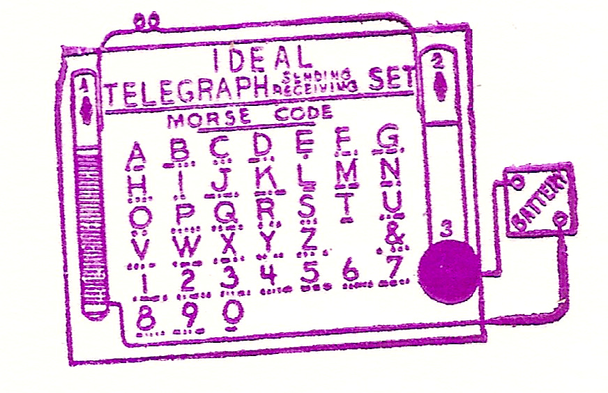 Ideal Telegraph Sending Receiving Set