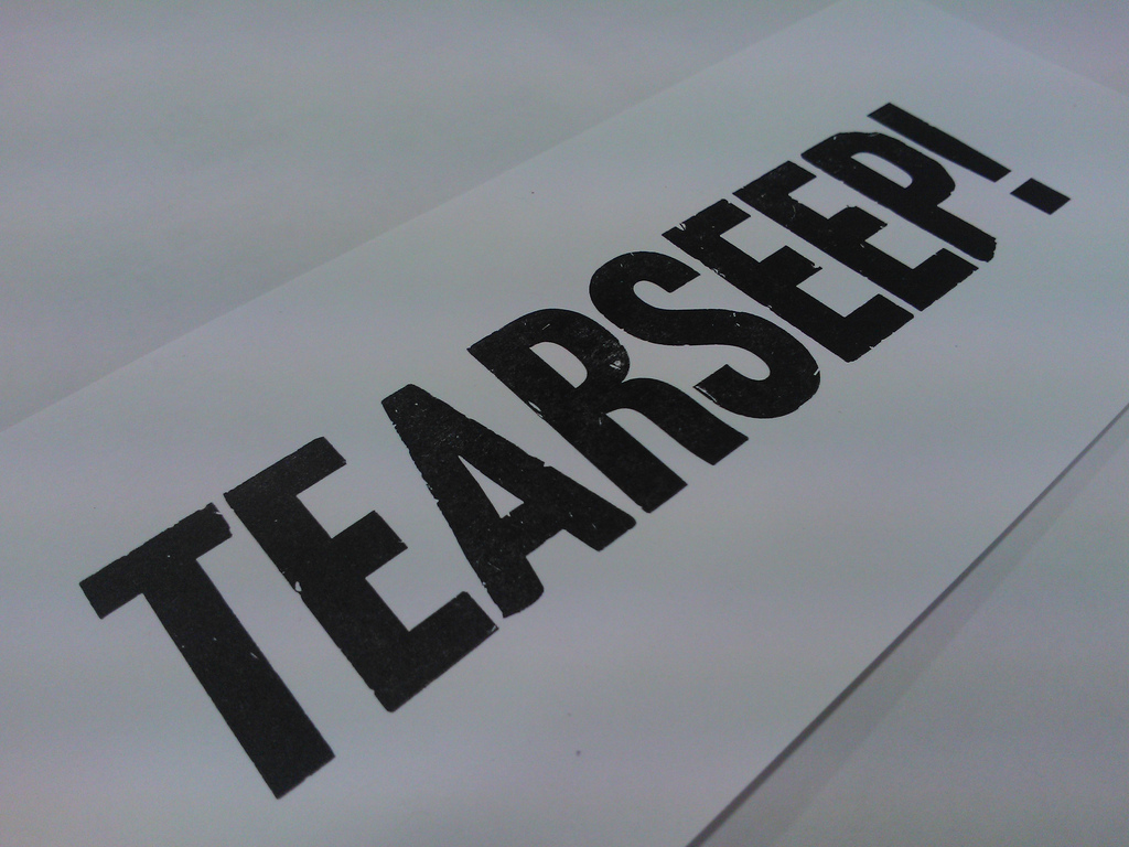 TEARSEEP! Printed