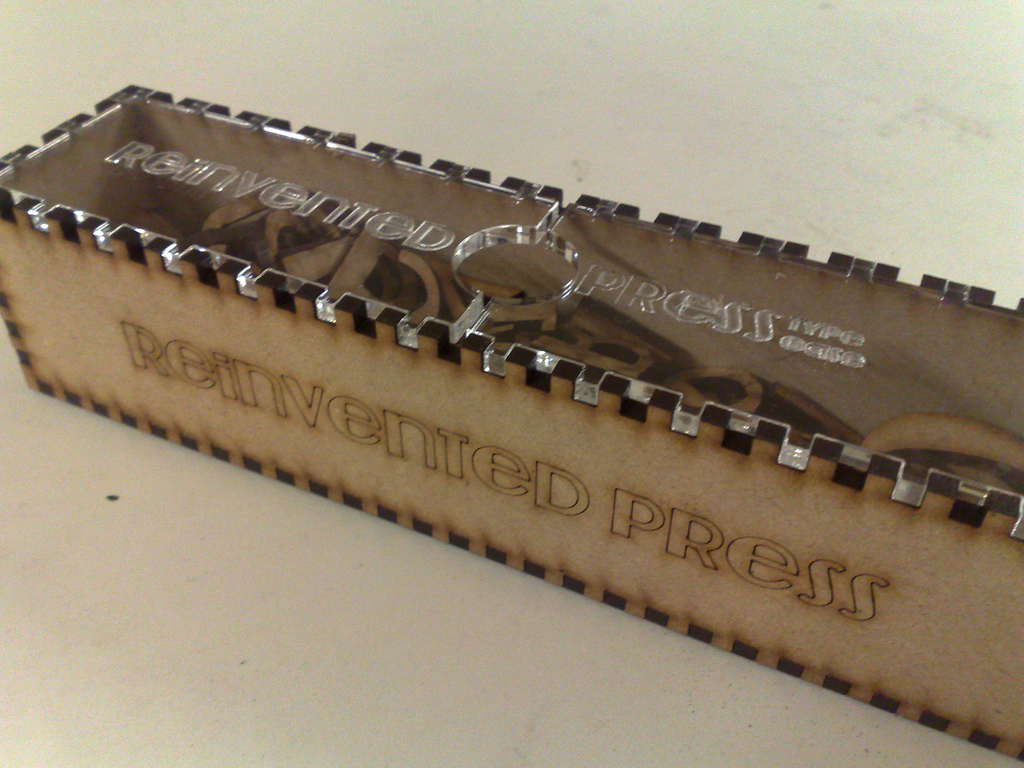 Laser Cutter Fabricated Type Box