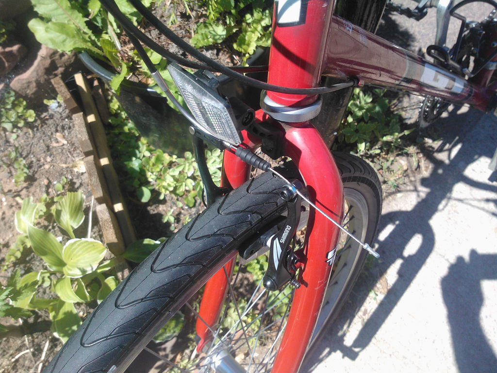 New Bicycle Tires and Brakes