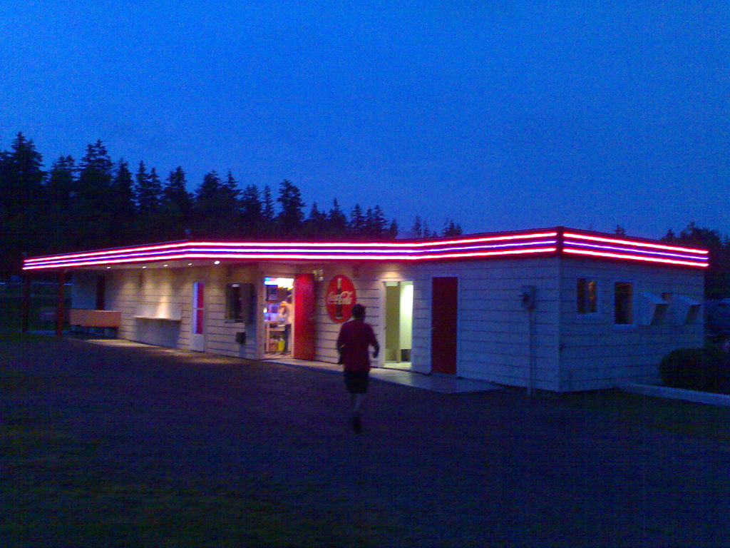 Brackley Drive-in Theatre Canteen