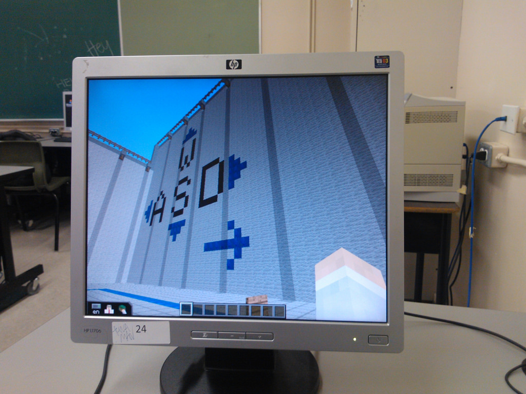 Minecraft Client run in PEI School Computer Lab