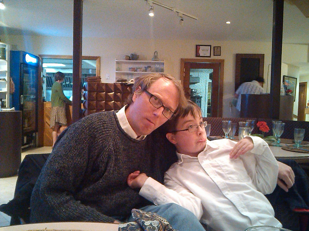 Peter and Oliver at The Dunes