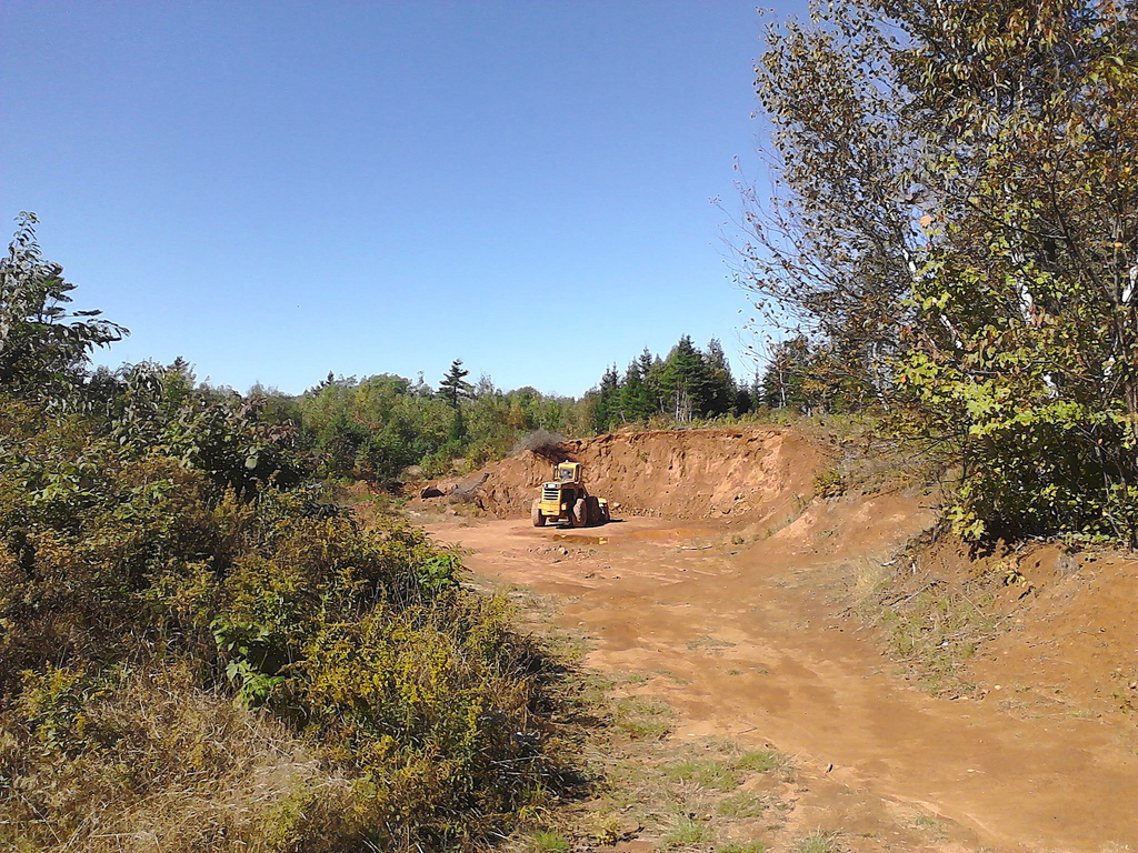 Excavation Pit in Suffolk